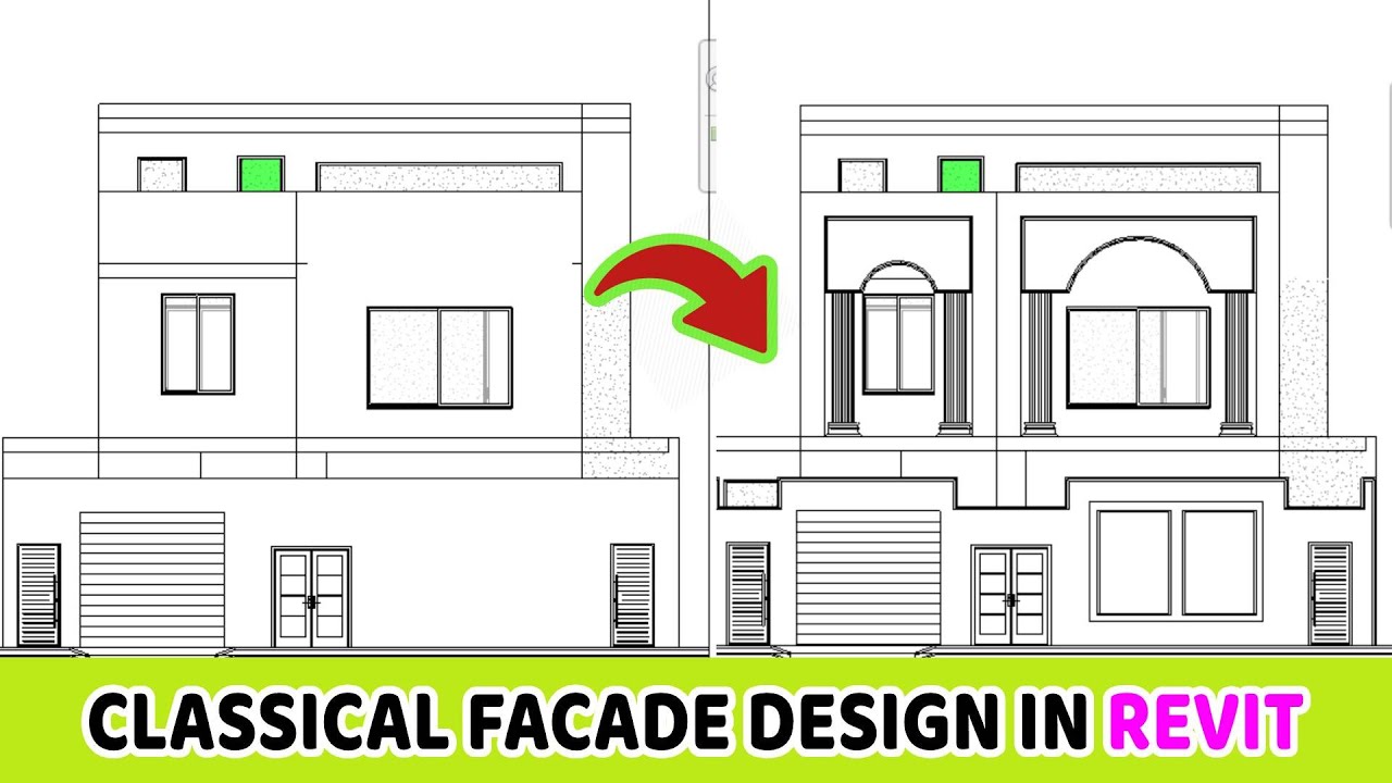 Classical Facade Design In Revit Tutorial