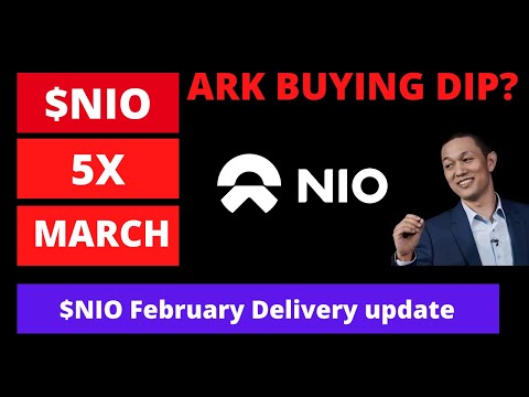 $NIO FEBRUARY DELIVERY-HUGE UPDATE+PRICE PREDICTION 2X IN MARCH? BUY DIP?