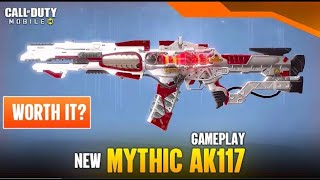 Is New Mythic AK 117 lava Useless in CODM -First Look Gameplay CALL OF DUTY