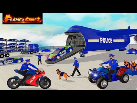 Jaipur Police Transport Driving - police Trailer Truck Driver Simulator 3D - Android Gameplay 