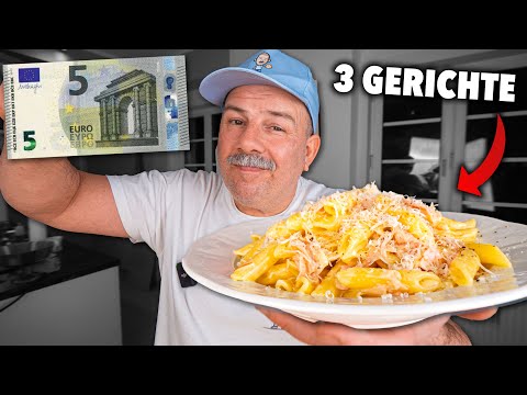 3 ORIGINAL Pasta-Gerichte für 5€ in unter 15 Minuten!