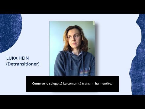 Luka Hein, detransitioner — "De trans-gemeenschap heeft tegen mij gelogen"