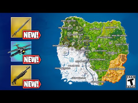 The NEW FORTNITE OG SEASON 7 Update! (Infinity Blade, Planes & MORE)