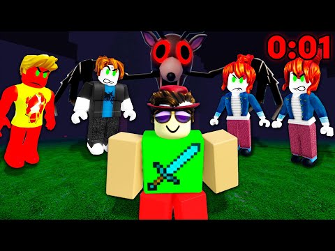 4 HACKERS Speedrun 99 Nights in The Forest! (World Record?!)