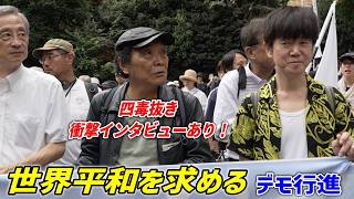 【世界平和を求めるデモ行進】船瀬俊介  石濱哲信   2026/9/15 東池袋中央公園 #四毒抜き