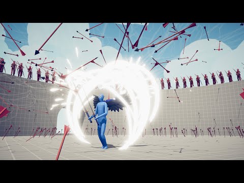 DEFLECT GOD vs 100x EVERY ARCHER - Totally Accurate Battle Simulator
