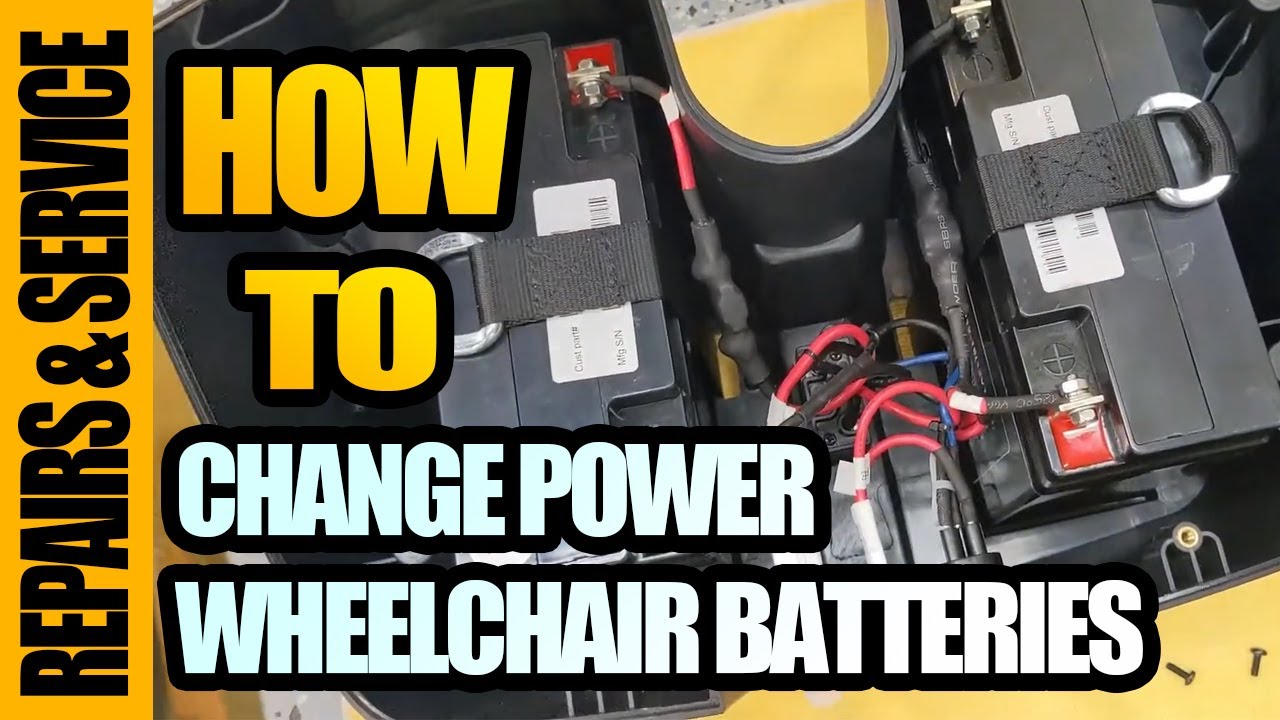 How to Replace The Batteries On A Power Wheelchair