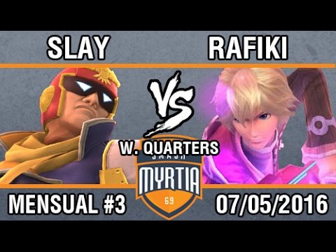 [SmashMyrtia69 #3] Slay (Capitan Falcon, Sheik) vs Rafiki (Shulk) Winners Quarters