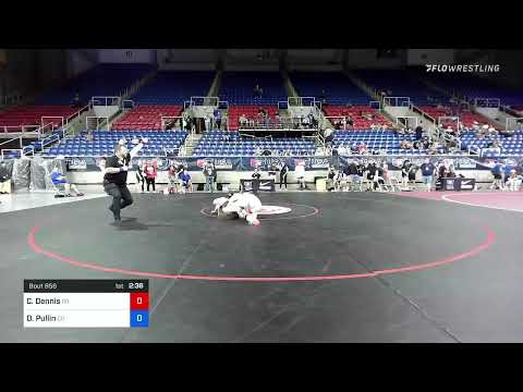 160 Lbs Consi Of 64 #2 - Chase Dennis, Oregon Vs David Pullin, Colorado 71dc