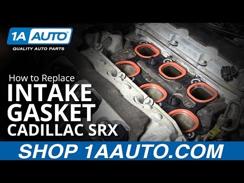 How to Replace Intake Gasket 10-16 Cadillac SRX