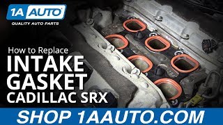 How to Replace Intake Gasket 10-16 Cadillac SRX