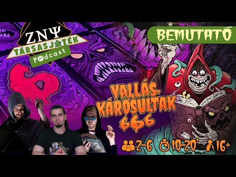 Szektársas | Valláskárosultak társasjáték bemutató és végigjátszás - ZNY TV