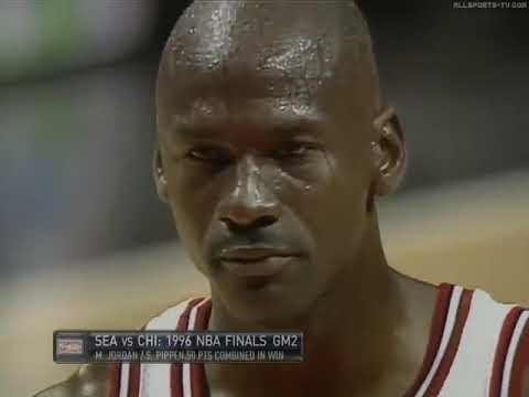 1996 Chicago Bulls vs Seattle SuperSonics Game 2