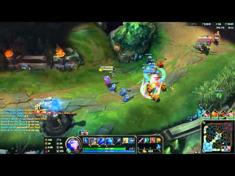Ashe vs Twitch Adc Season 5 - LoL League of Legends