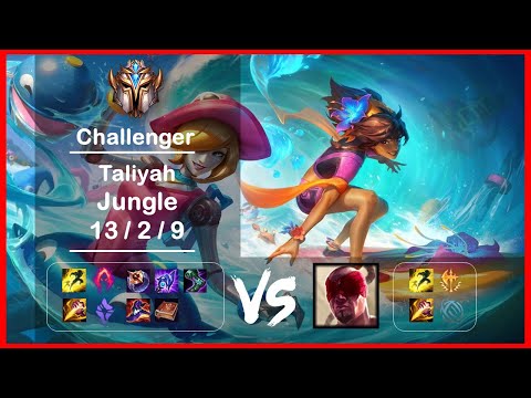 KR Challenger Replays Jungle Taliyah vs Lee Sin Ep.4390