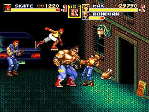 Streets of Rage 2 - Wall Glitch Revisited