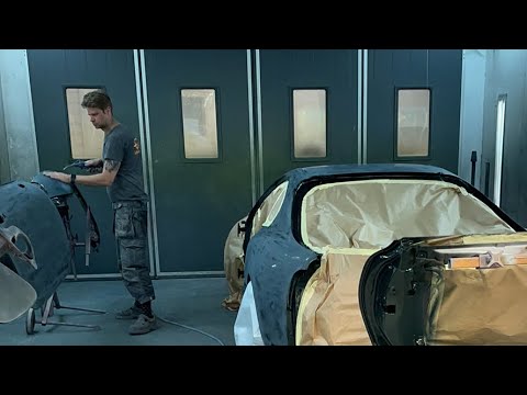 Lackering av Supran på ECG Lack!! Häng med oss 💥💥