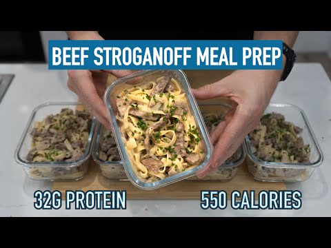 You have to Try This Creamy Beef Stroganoff - Meal Prep