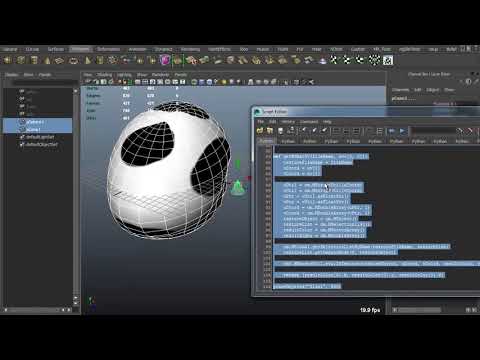 Maya Python Api Script Duplicate Objects Aross Surfacepaintable Areas