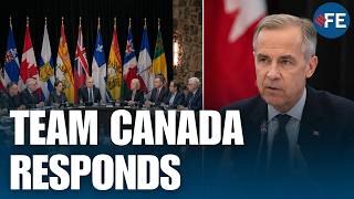 Carney Rallies Canada's Premiers Against US Tariffs | Team Canada Unites At First Ministers' Meeting