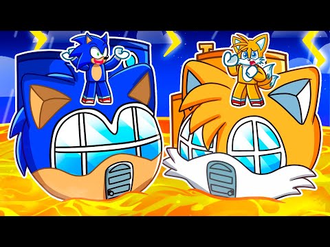 Sonic & Tails HOUSES vs DISASTERS in Roblox!