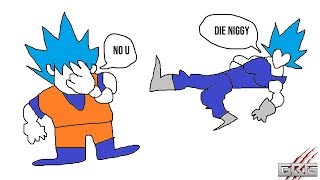 When you play xenoverse 2 with your real life friend BIG NOOB!