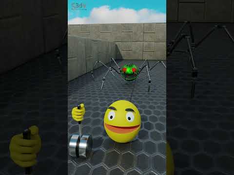 Pacman's Semi-Automatic Monster Defense System😉