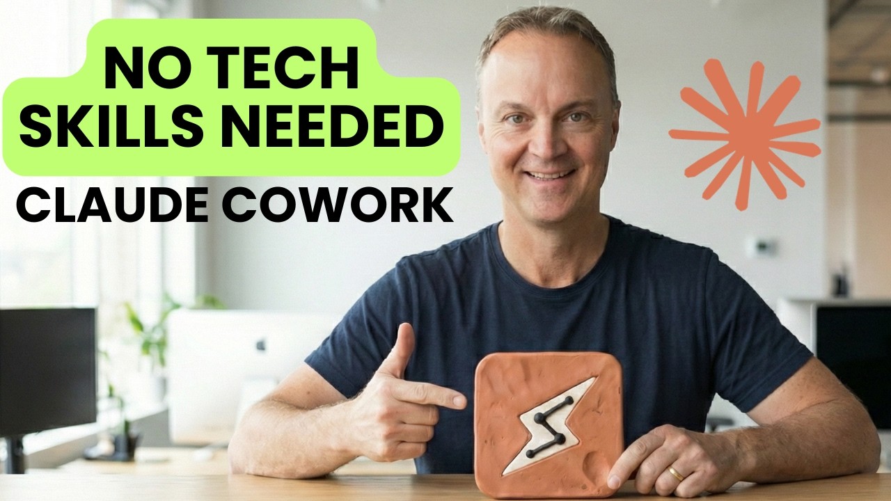 Claude Cowork for Beginners - Complete Step-by-Step Tutorial