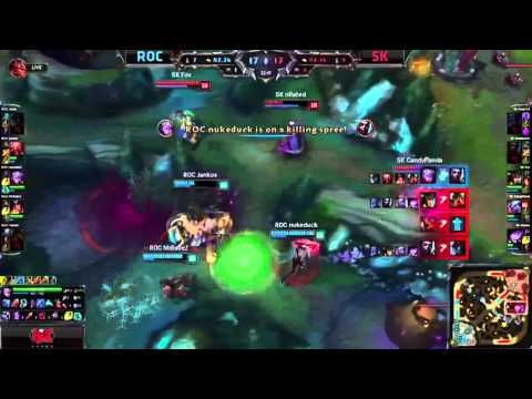 Roccat vs SK Gaming final team fight