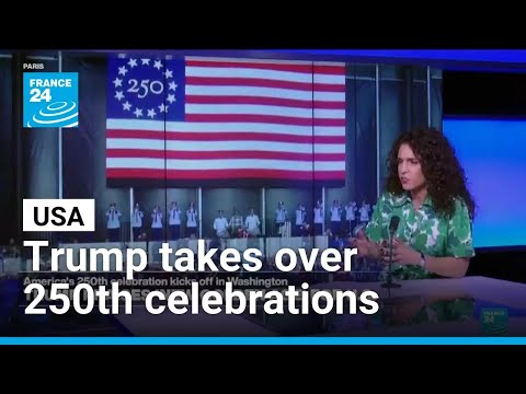 Trump turns America 250 kickoff into a campaign-style rally on the National Mall