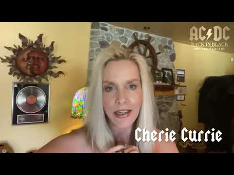 CHERIE CURRIE | AC/DC - Back in Black's 40th Anniversary.