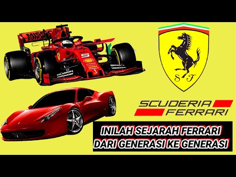 Viral!!! Evolusi Ferrari Dari 1947 - 2022 || Sejarah dan Perkembangan Ferrari Dari Masa ke Masa
