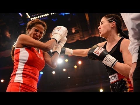 Naddel gibt gegen Tessa auf! - Promiboxen 2013
