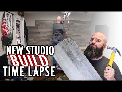 VLOG: My YouTube studio rebuild time lapse - see AFTER link in description!