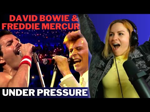 OH WOW! David Bowie & Freddie Mercury (Queen) - Under Pressure FIRST TIME HEARING!
