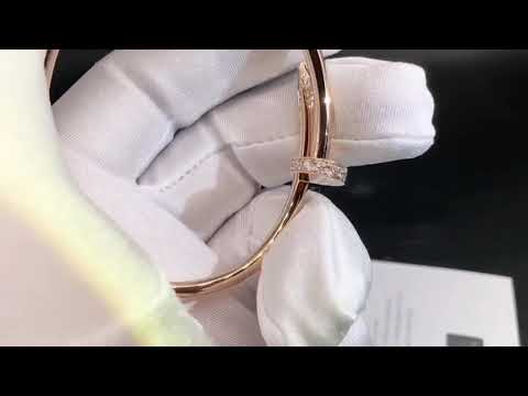 Pulseira Cartier Love em ouro amarelo 18K, joias femininas de luxo