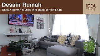 Design Rumah Mungil Tapi Tetap Terasa Lega - Idea Rumah