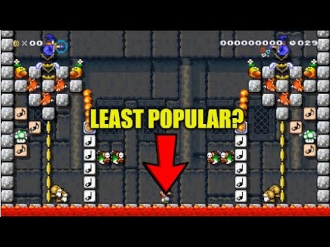 Super Mario Maker Levels Made With 12 Items Considered The Least Popular! (12IC Round 88)