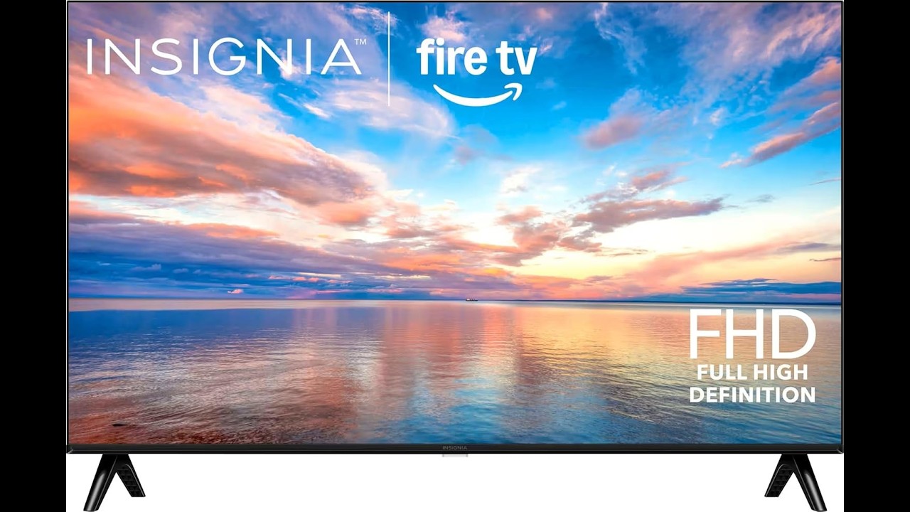 Miniatura da avaliação em vídeo de Smart TV Insignia F40 Série 24 40 Polegadas Full HD