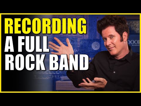 Recording A Full Rock Band with Warren Huart & Mike Arango at Cellar Door Studios