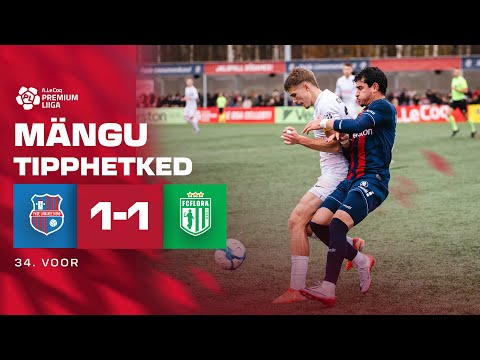 Paide Linnameeskond - Tallinna FC Flora I 1:1 I A. Le Coq Premium liiga 34. voor I 2025