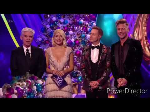 Ray Quinn, Gemma Collins and Professionals Skaters skating in Dancing on Ice At Christmas (22/12/19)