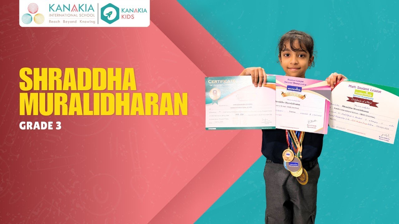 Ms. Shraddha Muralidharan || Kanakia International School (CBSE), Chembur