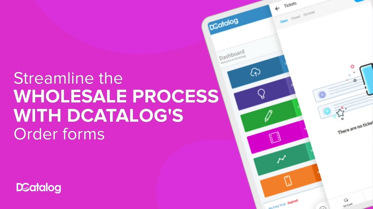Interactive PDF Order Form for Wholesale | DCatalog