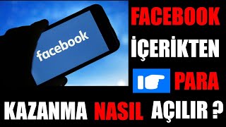 Facebook Reesl Videoların dan Para Kazanma - Facebook İçeriklerden Par