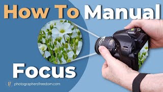 How To Manual Focus Nikon D5200