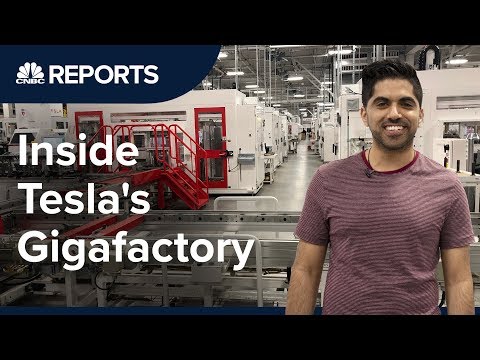 Take a tour inside Tesla’s first GigafactoryCNBC Reports