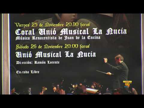 22/11/11 – Presentación Conciertos de Santa Cecilia. La Nucía