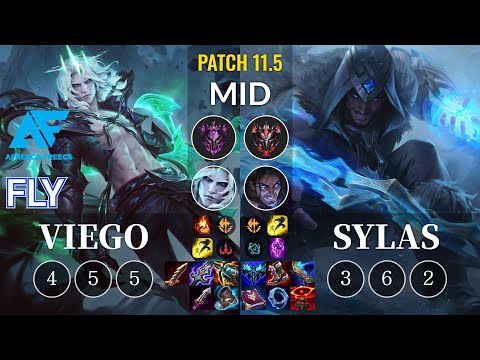 AF Fly Viego vs Sylas Mid - KR Patch 11.5