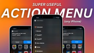 Make Your iPhone 15 Pro (or any iPhone tbh) MUCH More Useful! (Full Action Button Menu Tutorial)